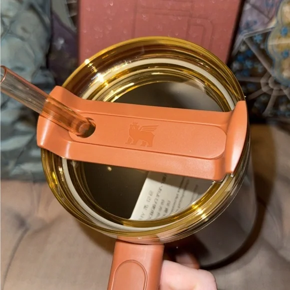 NWT Limited Edition Stanley Copper Tinsel 40oz Quencher - Picture 4 of 7